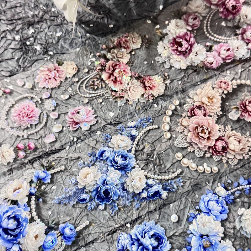 QYマステ8月新作Lace Garland 6cm×5M 貝殻光