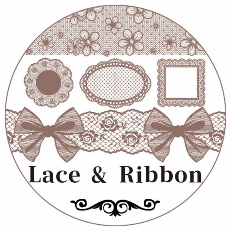 QYマステ8月新作Lace & Ribbon 3cm×5M（5色500cmループ） PET