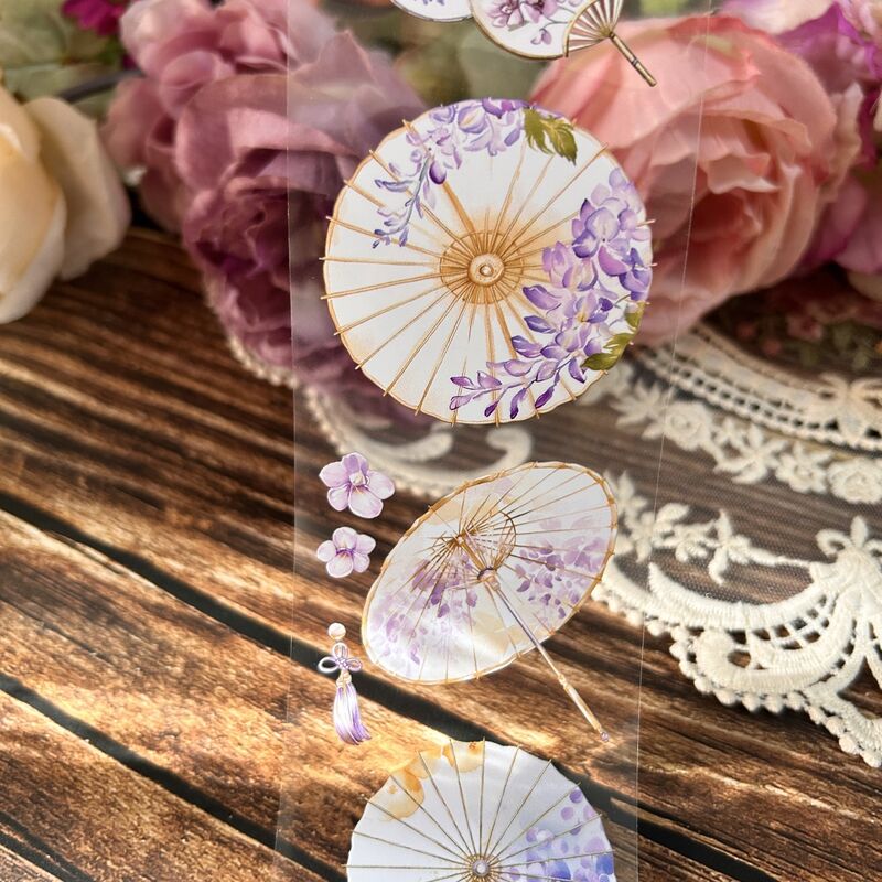 QYマステ4月新作Lavender day 6cm×5M PET