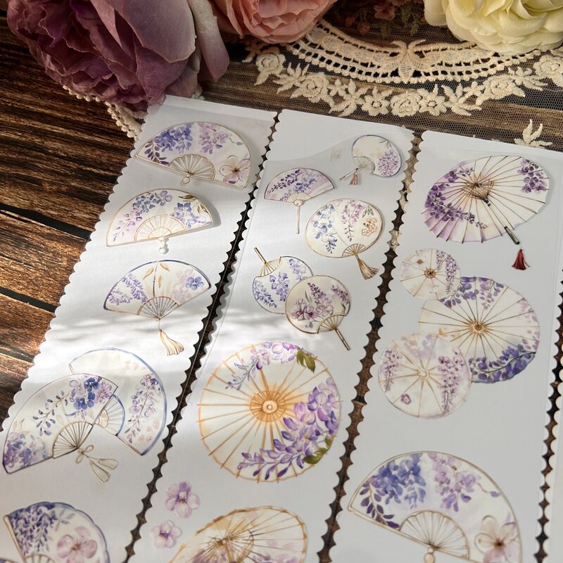 QYマステ4月新作Lavender day 6cm×5M PET