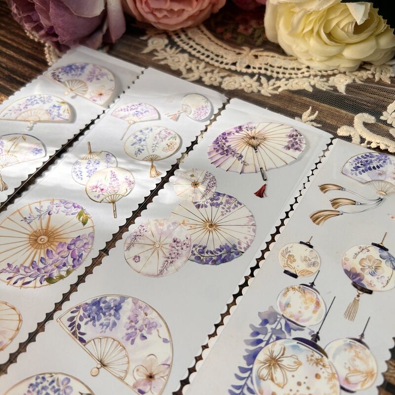 QYマステ4月新作Lavender day 6cm×5M PET