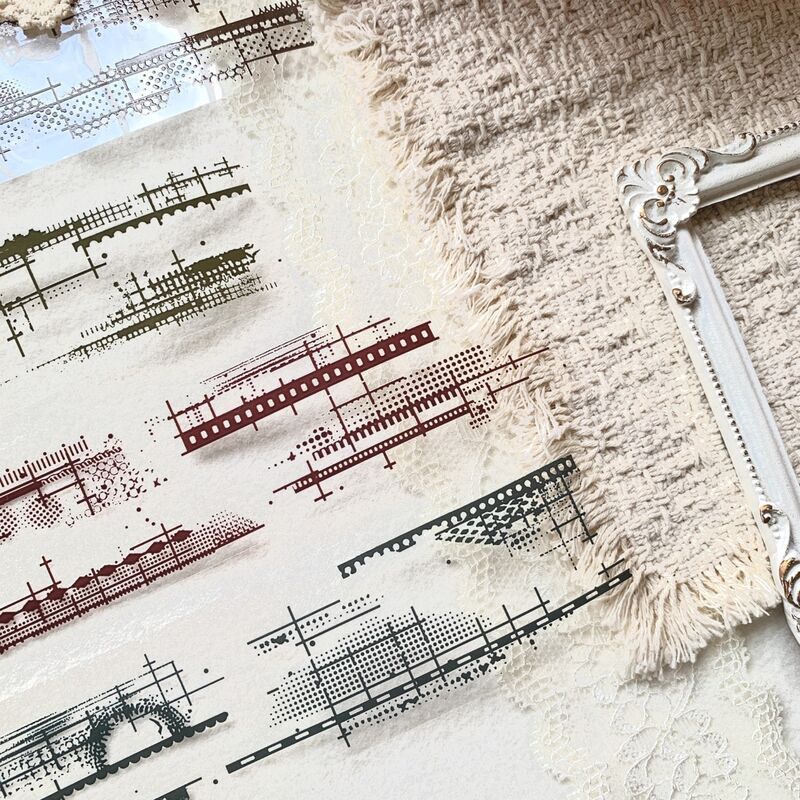 QYマステ9月新作Line Base 4cm×5M PET