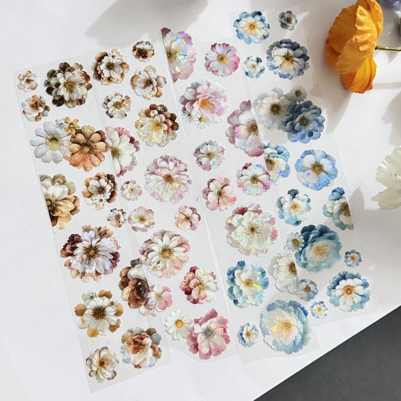 QYマステ7月新作 Lume Camellia 6cm×5M 貝殻光