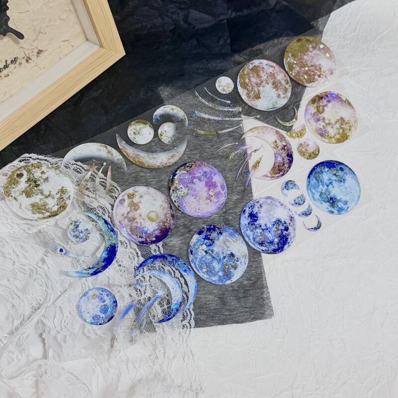 QYマステ12月リニューアル新作Lunar-galaxy Ⅱ 6cm×5M 貝殻光