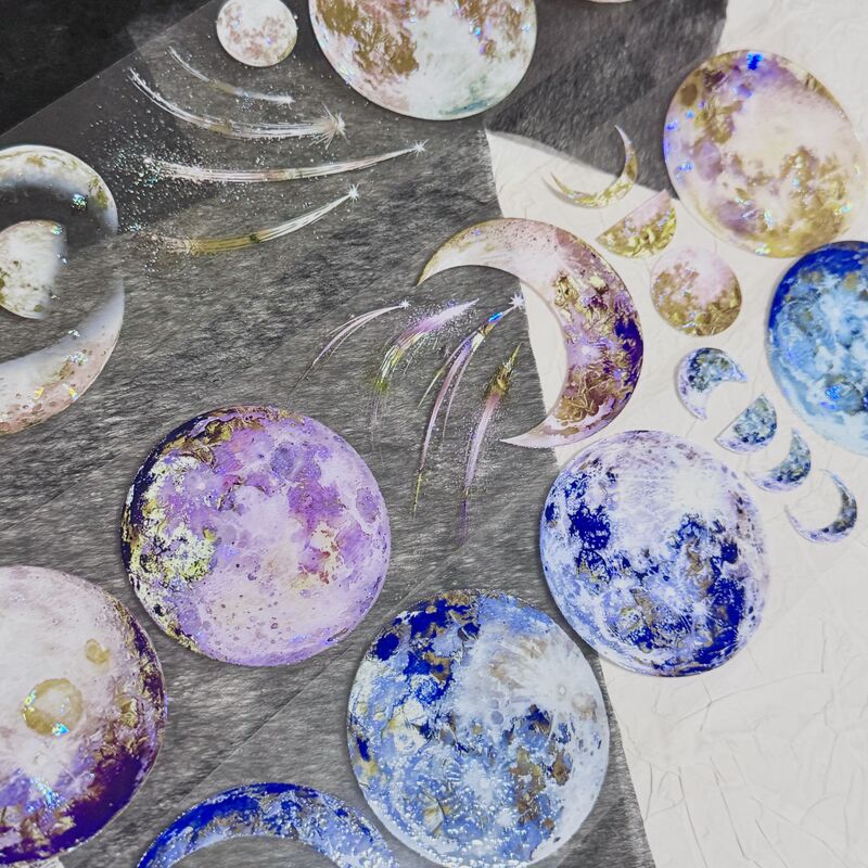 QYマステ12月リニューアル新作Lunar-galaxy Ⅱ 6cm×5M 貝殻光