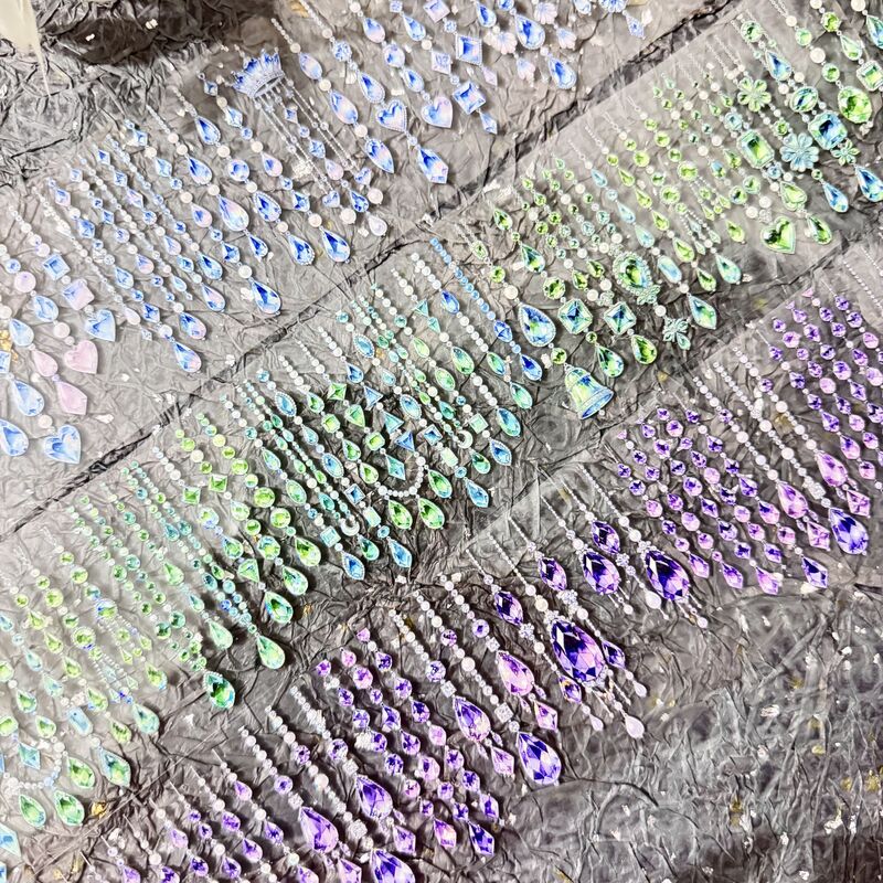 QYマステ8月新作Mint Crystal 6cm×5M 貝殻光
