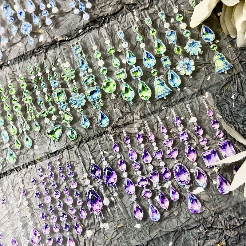 QYマステ8月新作Mint Crystal 6cm×5M 貝殻光