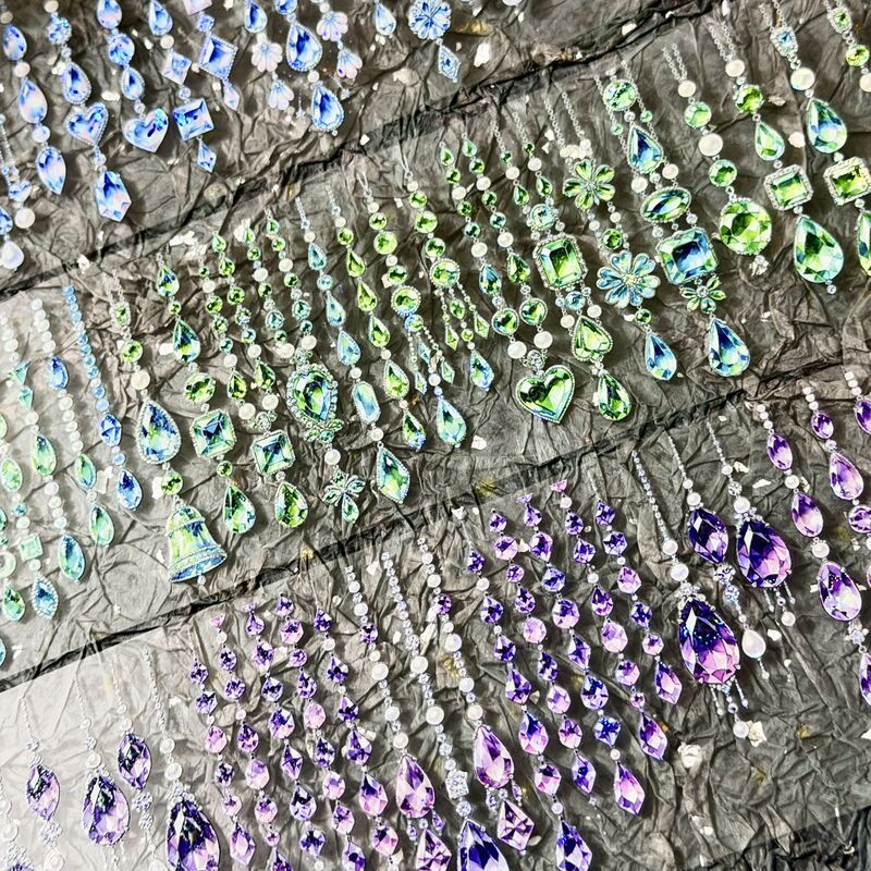 QYマステ8月新作Mint Crystal 6cm×5M 貝殻光