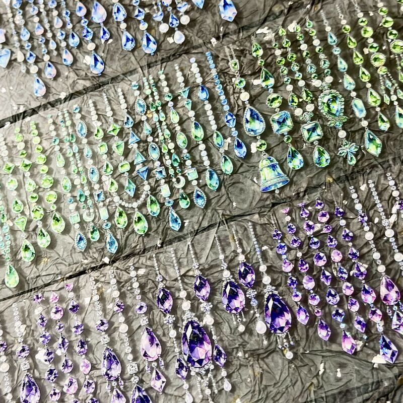 QYマステ8月新作Mint Crystal 6cm×5M 貝殻光