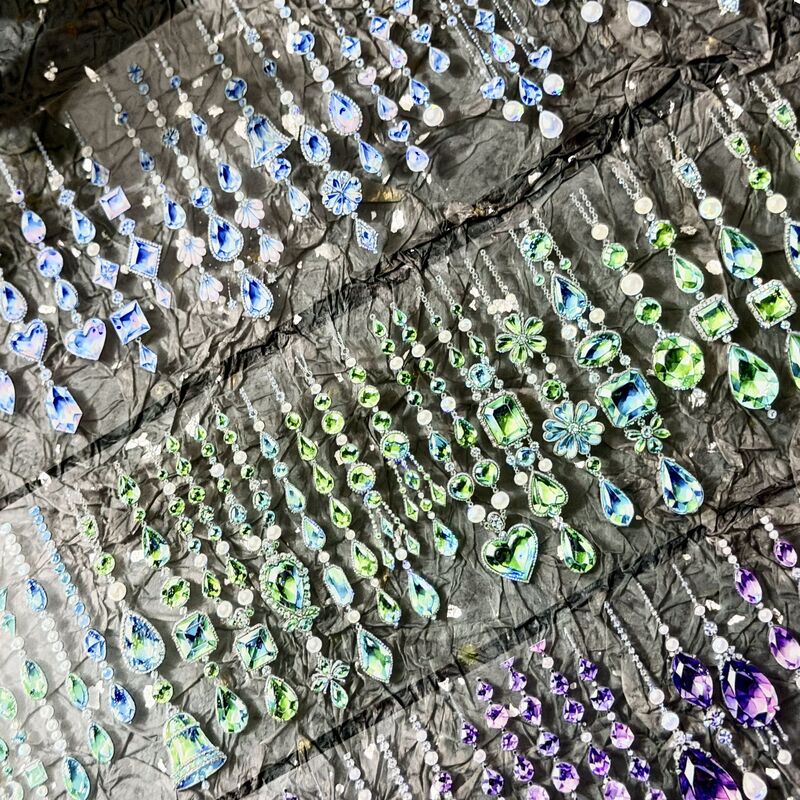 QYマステ8月新作Mint Crystal 6cm×5M 貝殻光