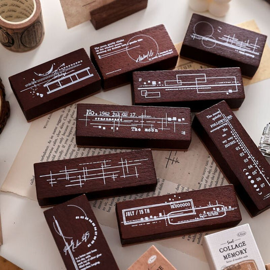 ウッドスタンプ・レトロシリーズ