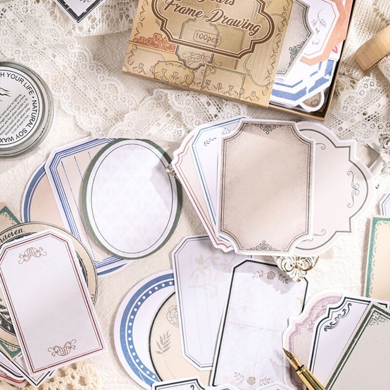 ZABCコラージュペーパー素材セット怀旧便签