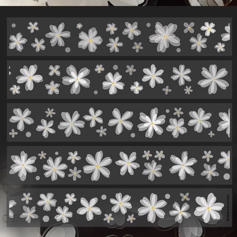 YIERマステ【透白花集】PETダイカット