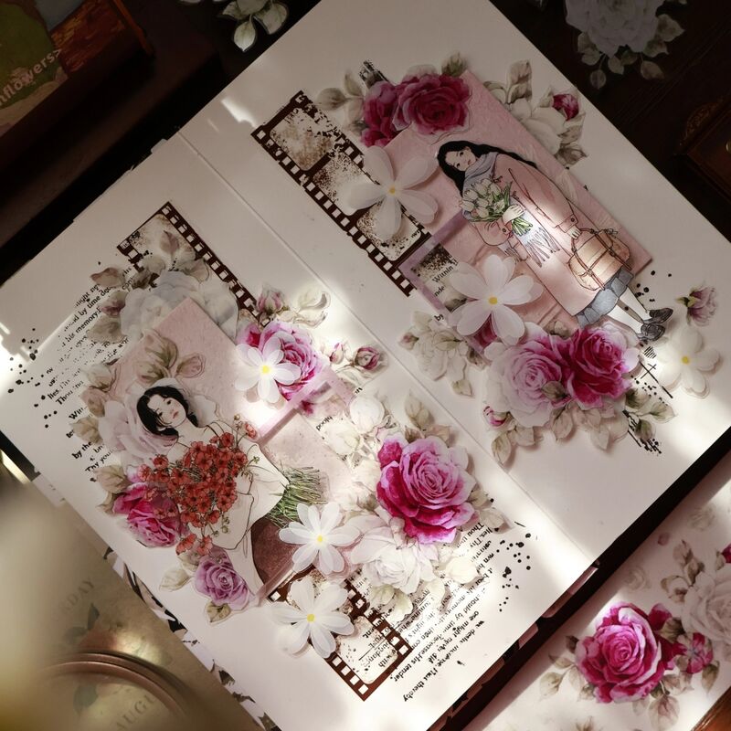 YIERマステ【透白花集】PETダイカット