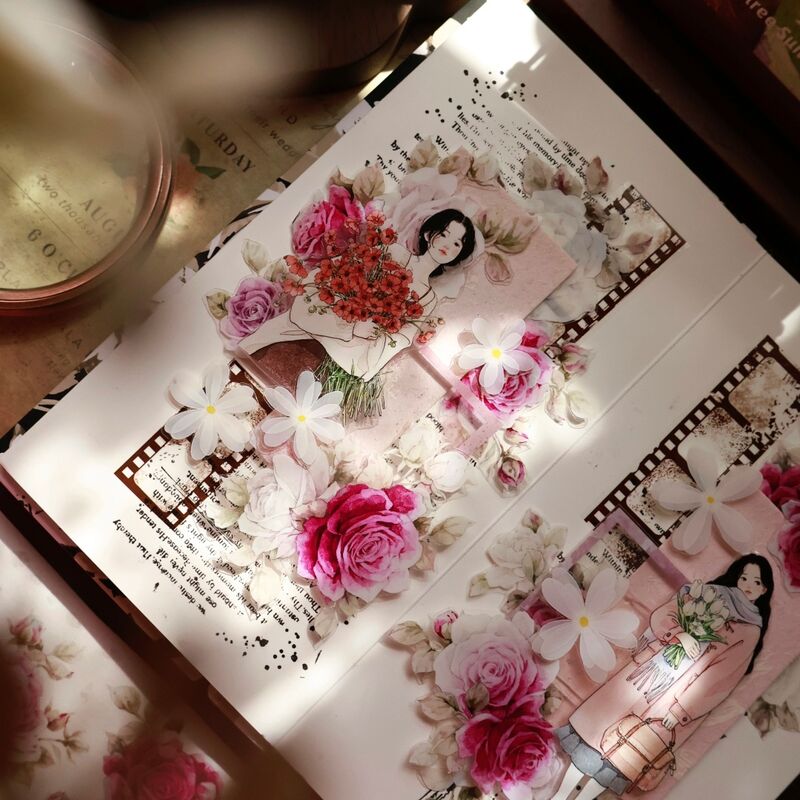 YIERマステ【星河紫】PETダイカット