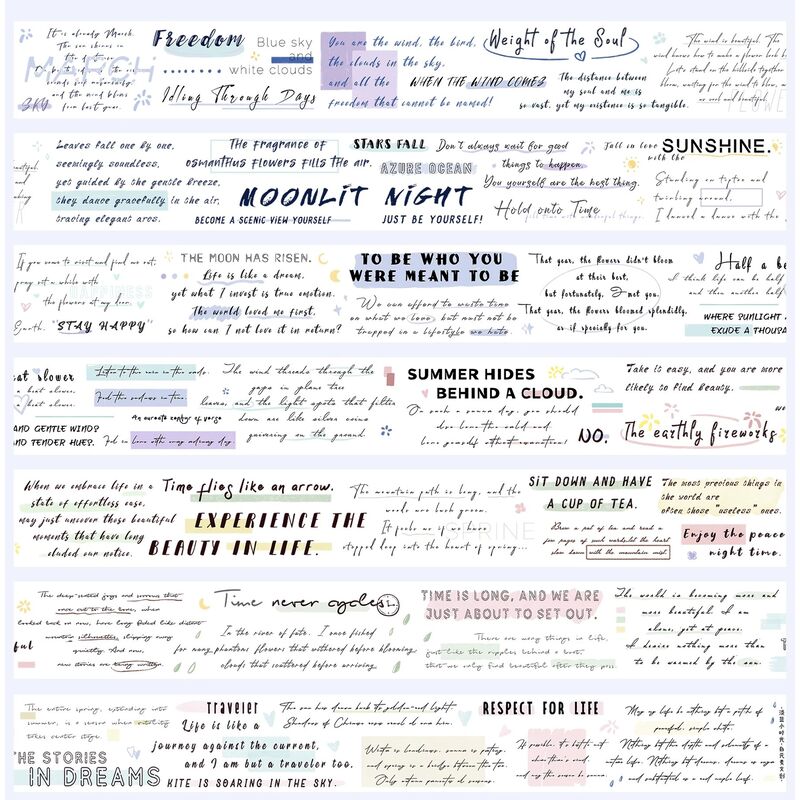 ZYSマステ淡蓝小时光 PET