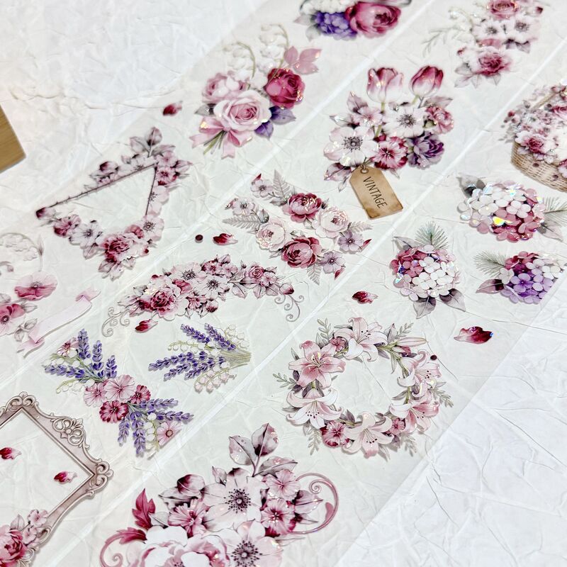 QYマステ2月新作Pink melody 6cm×5M 貝殻光