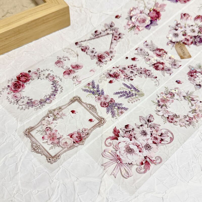 QYマステ2月新作Pink melody 6cm×5M 貝殻光