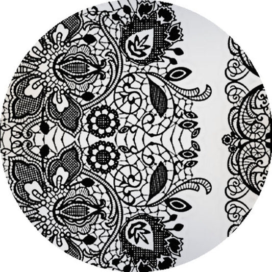 QYマステ1月新作Black Lace 6cm×5M 貝殻光