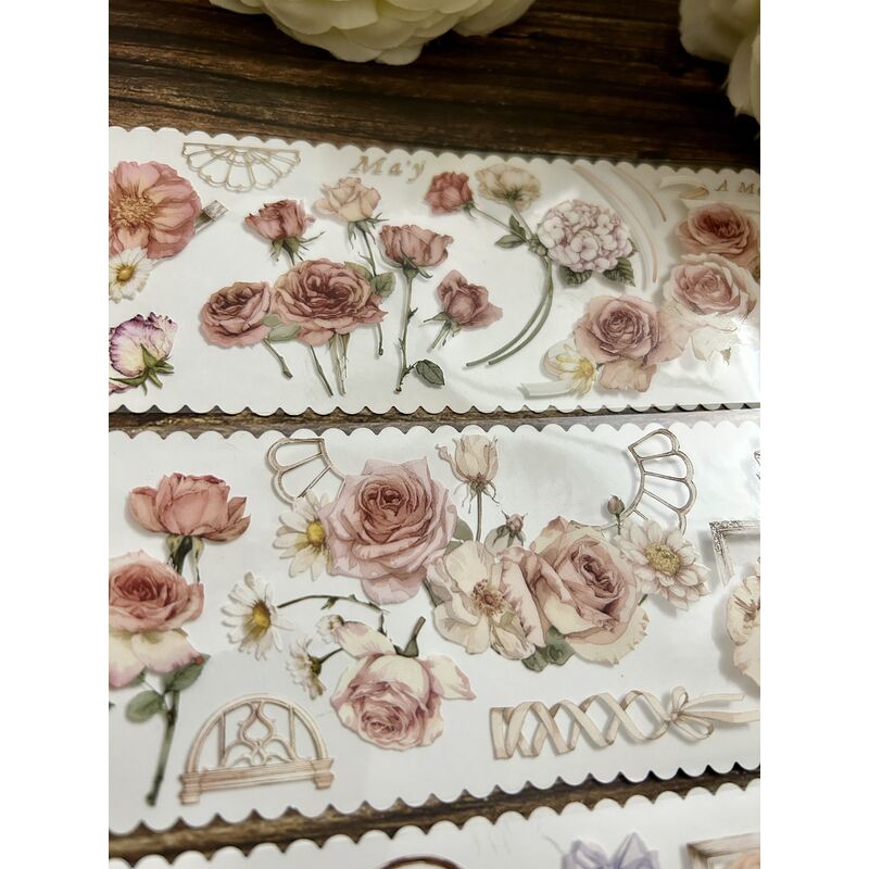 QYマステ8月新作☆ROSE melody PET