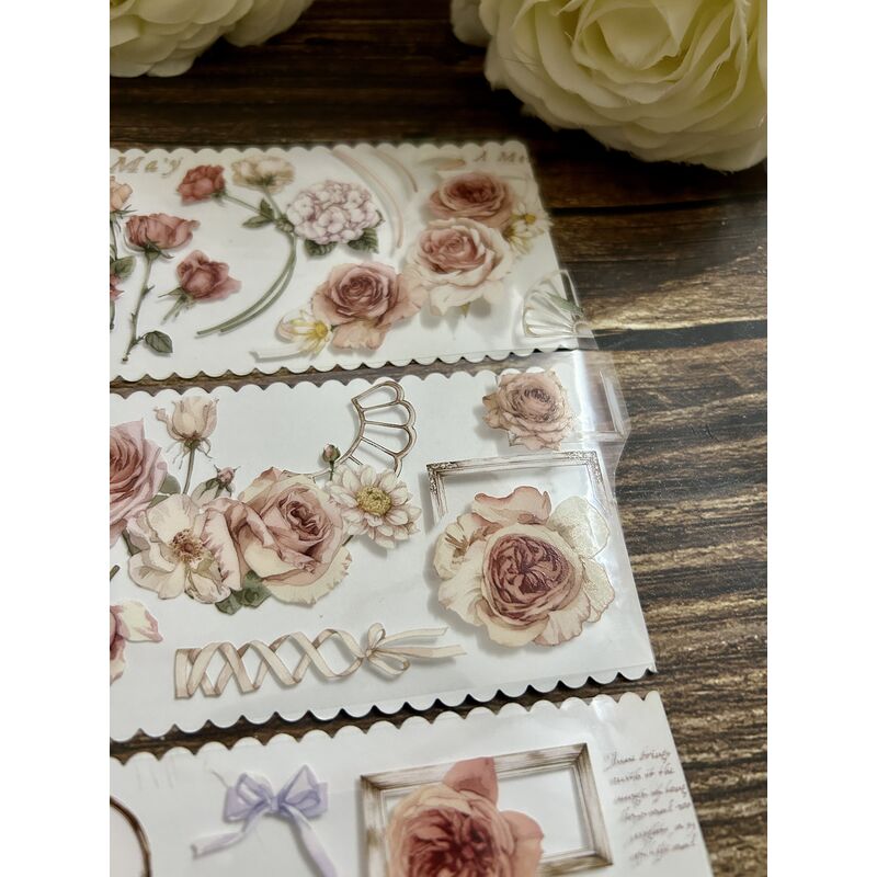 QYマステ8月新作☆ROSE melody PET