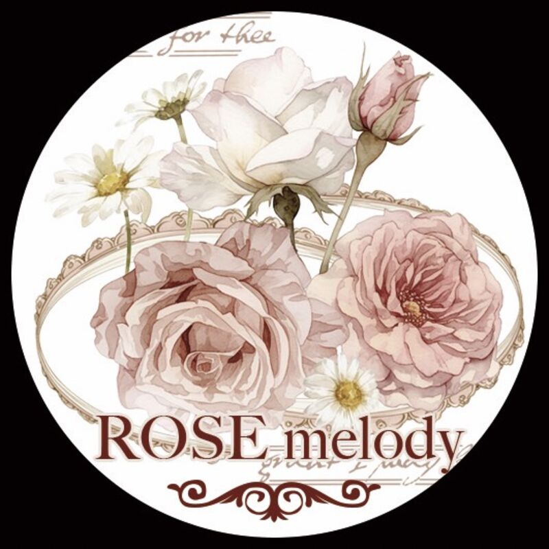 QYマステ8月新作☆ROSE melody PET