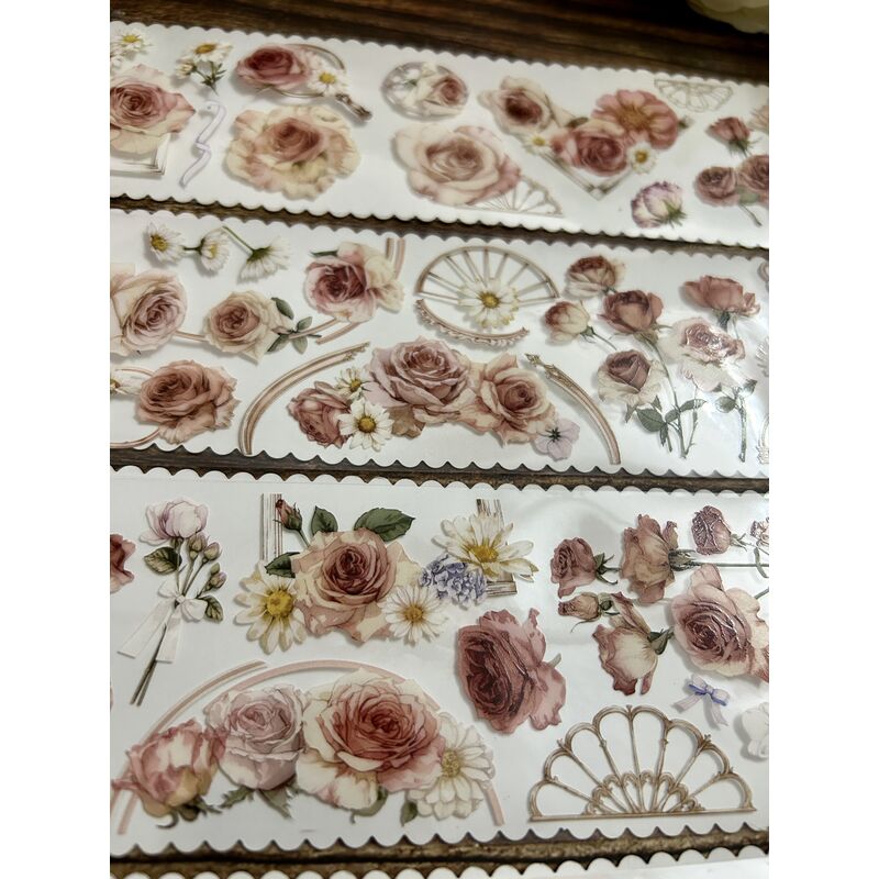 QYマステ8月新作☆ROSE melody PET