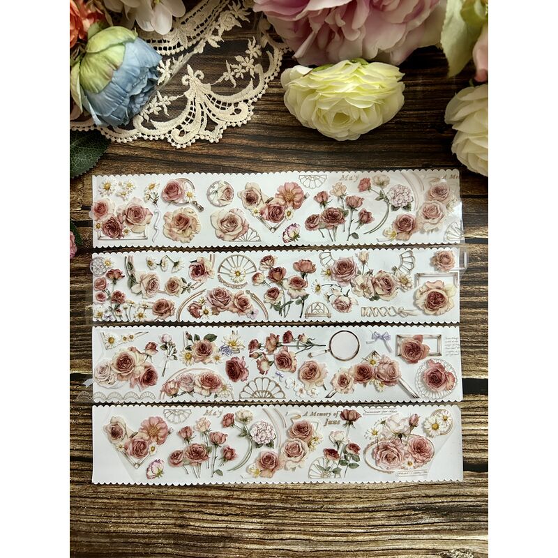 QYマステ8月新作☆ROSE melody PET