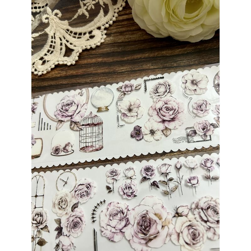 QYマステ8月新作☆ROSE whisper PET