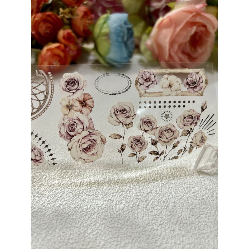 QYマステ8月新作☆ROSE whisper PET