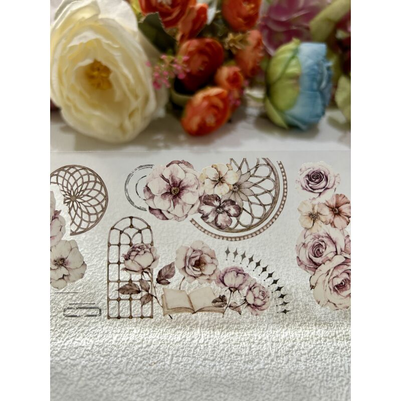 QYマステ8月新作☆ROSE whisper PET