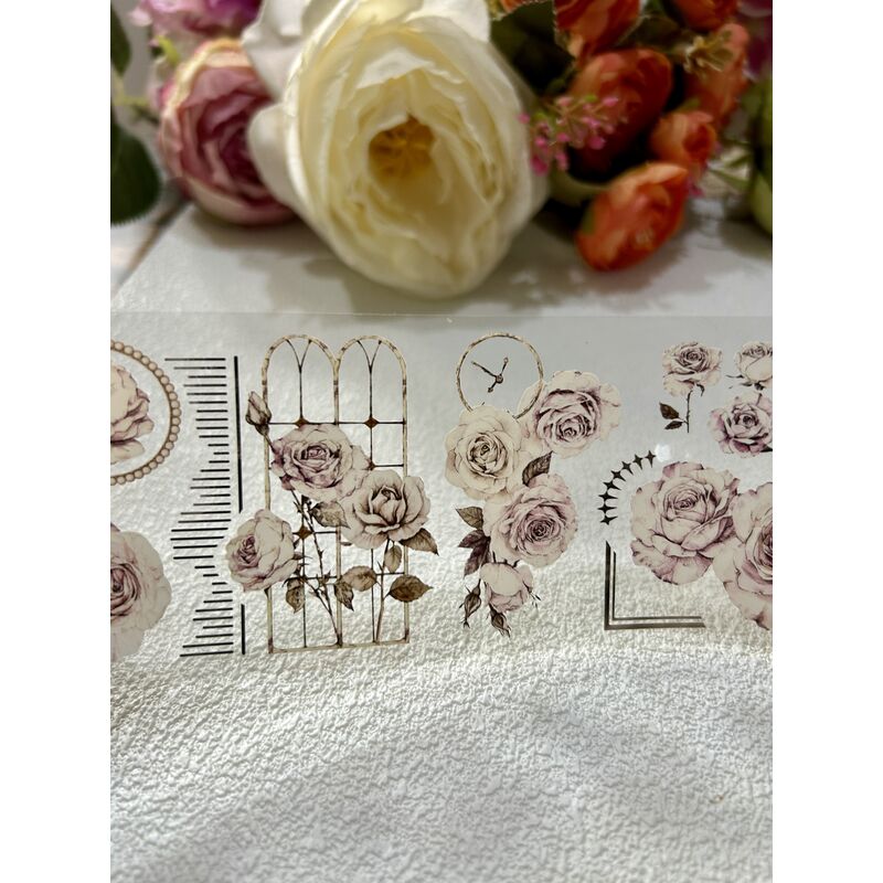 QYマステ8月新作☆ROSE whisper PET