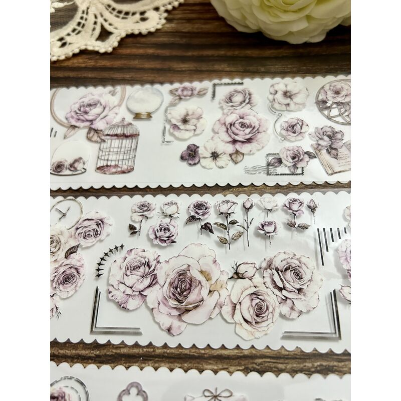 QYマステ8月新作☆ROSE whisper PET