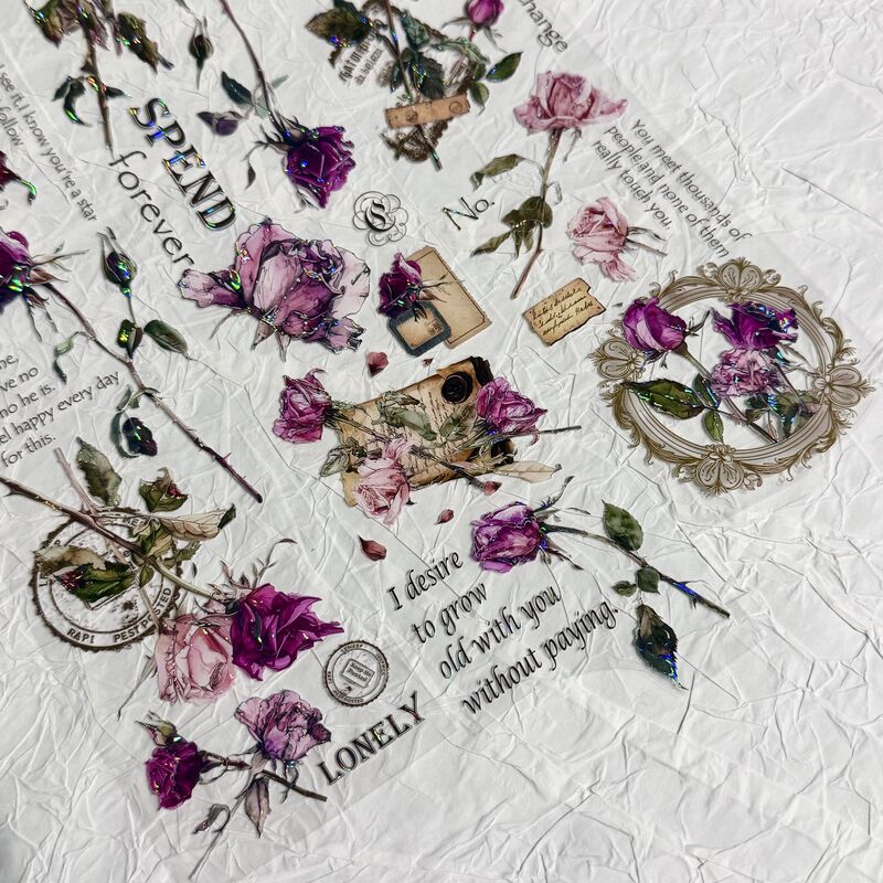 QYマステ❀Rose story-Classy 貝殻光