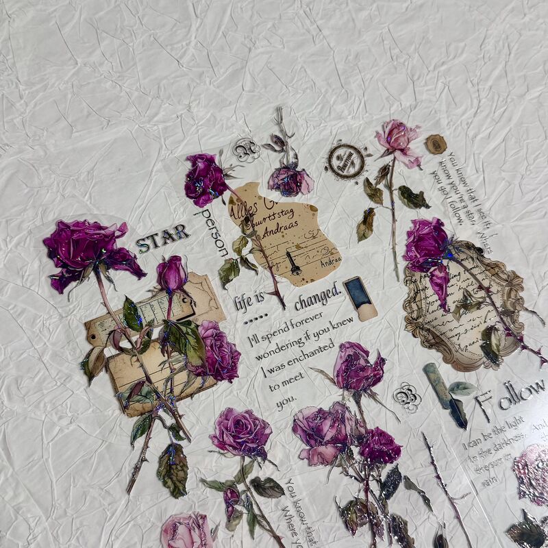 QYマステ❀Rose story-Classy 貝殻光