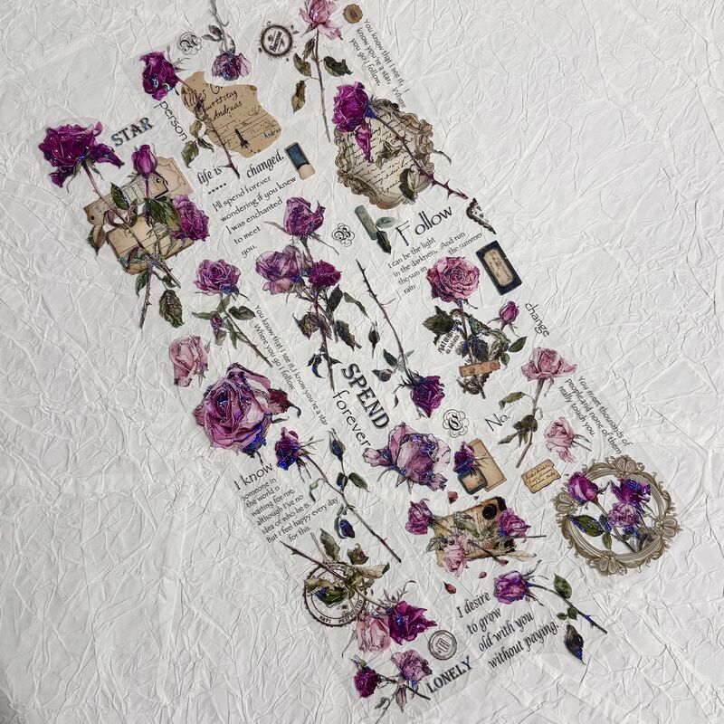 QYマステ❀Rose story-Classy 貝殻光