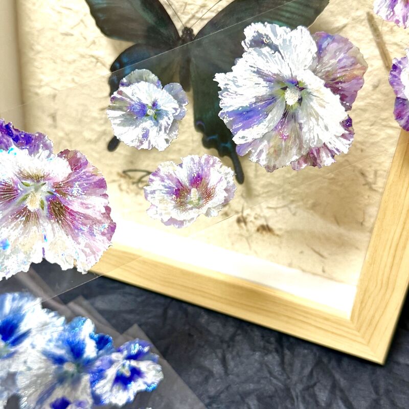 QYマステ6月新作 Ruri Bloom  6cm×5M 貝殻光
