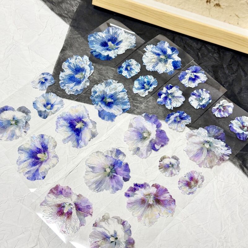 QYマステ6月新作 Ruri Bloom  6cm×5M 貝殻光