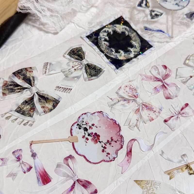 QYマステ12月新作Satin Bows 貝殻光