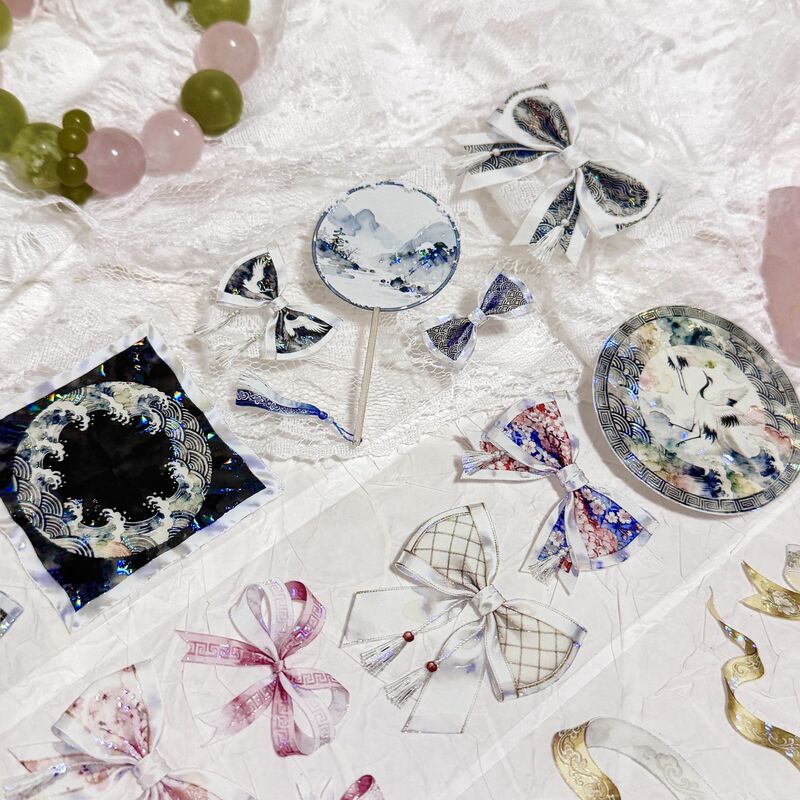 QYマステ12月新作Satin Bows 貝殻光