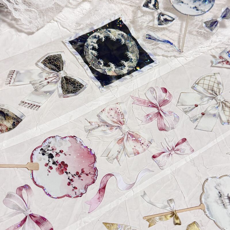 QYマステ12月新作Satin Bows 貝殻光