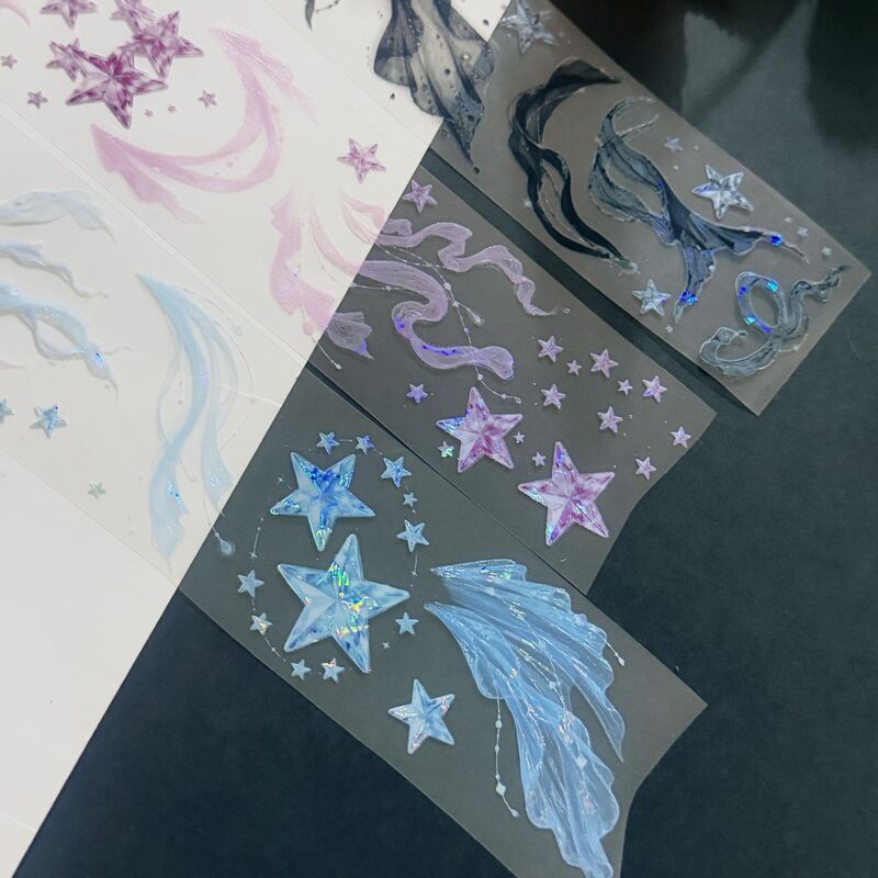 QYマステ7月新作 Stellar Veil 6cm×5M 貝殻光