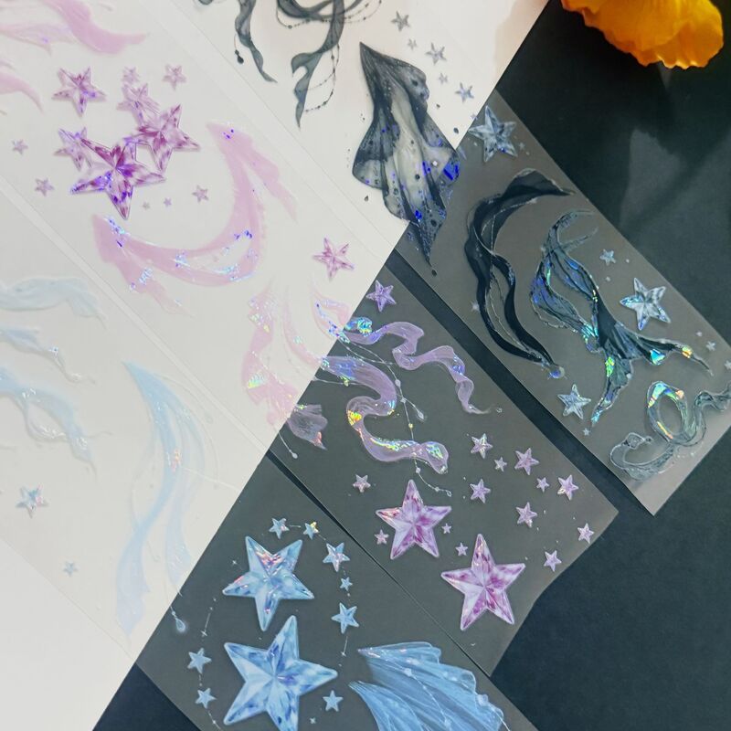 QYマステ7月新作 Stellar Veil 6cm×5M 貝殻光