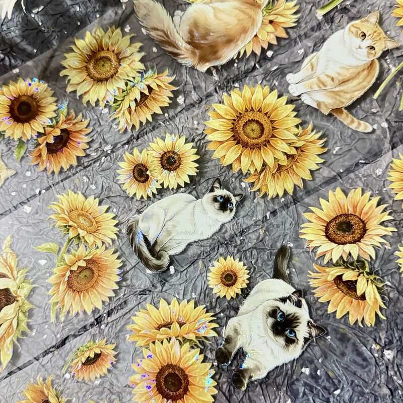 QYマステ8月新作Sunflower Haven 6cm×5M 貝殻光