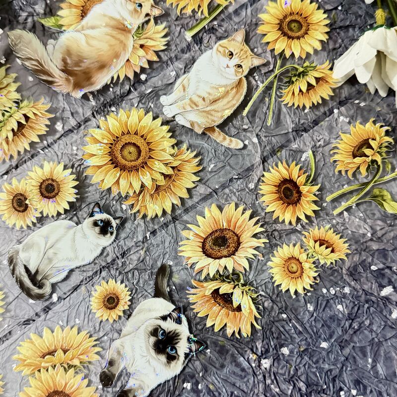 QYマステ8月新作Sunflower Haven 6cm×5M 貝殻光