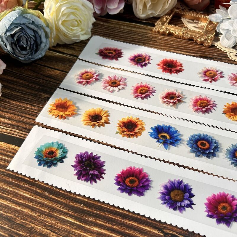 QYマステ2月新作Sunflower 4cm×5M PET