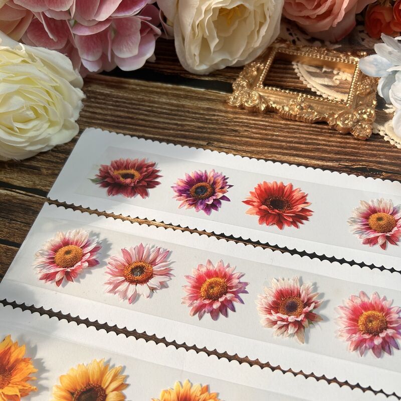 QYマステ2月新作Sunflower 4cm×5M PET