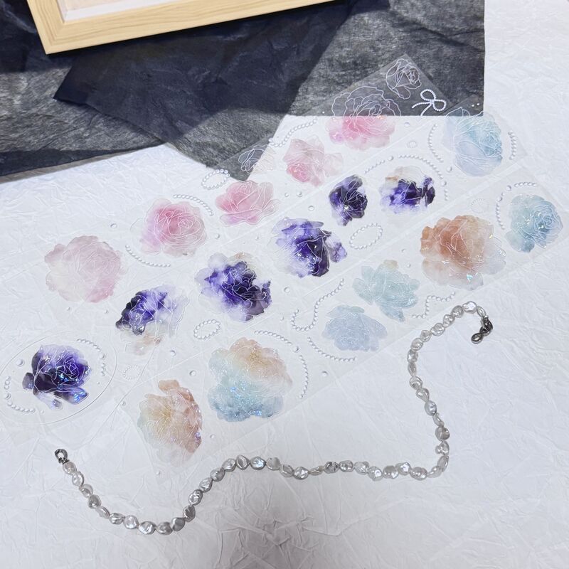 QYマステ10月新作Sunset Fizz 6cm×5M 貝殻光