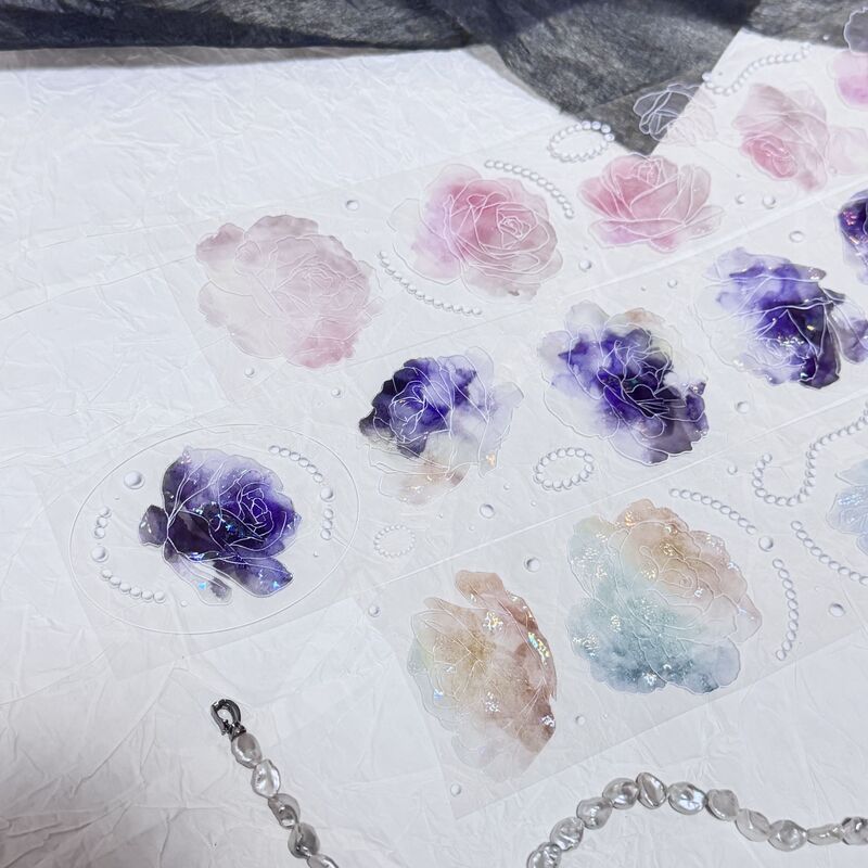 QYマステ10月新作Sunset Fizz 6cm×5M 貝殻光