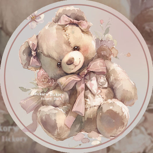 QYマステ★2月再販Sweet Bears 6cm×5M 貝殻光